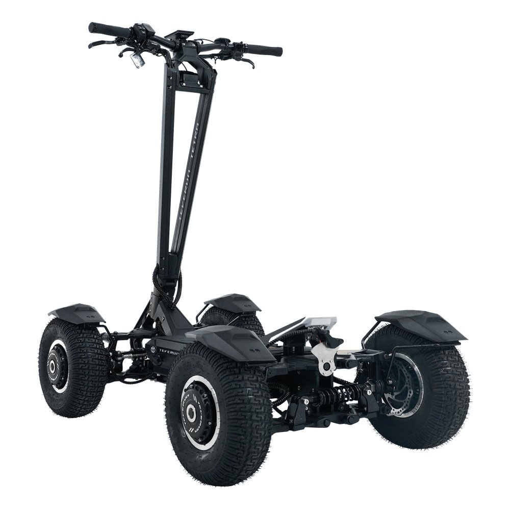 TEVERUN TETRA 1500W*4 60V 60AH MAX 12000W TEVERUN TFT Display 13inch Tire Off-Road MaxSpeed 55km/h NFC/APP Lock Electric Scooter