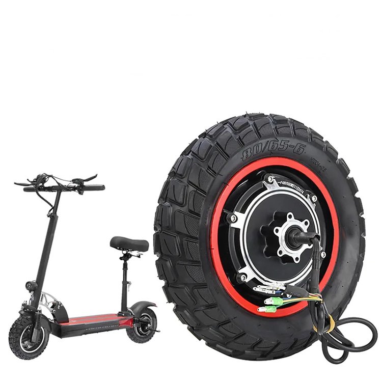 Scooter 350W Motor Wheel Assembly Scooter Electric Scooter Hub Motor Parts