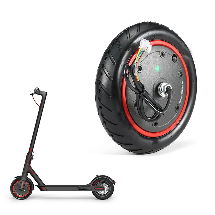 Scooter 350W Motor Wheel Assembly Scooter Electric Scooter Hub Motor Parts