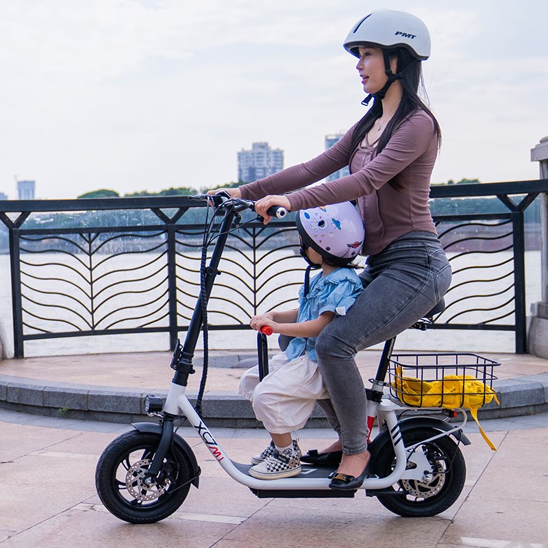 2024 Crownwheel S10 15 Ah Battery Long Range 58 Km 10inch 1000W adult electric scooter with seat