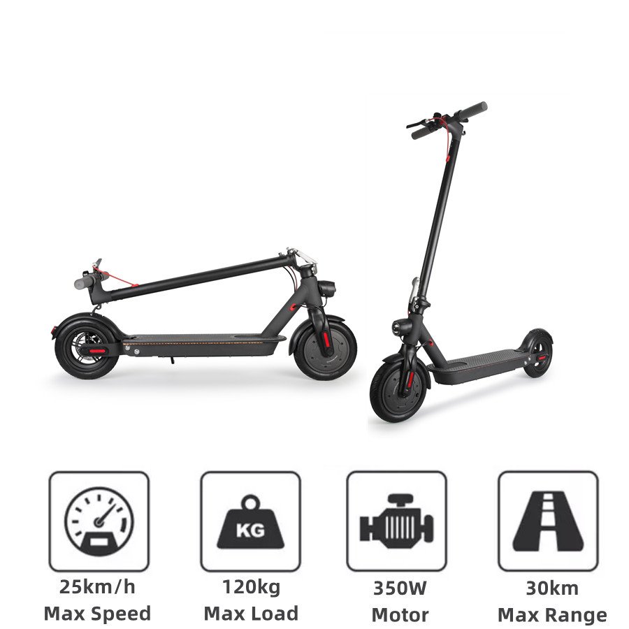 8.5inch 350W Mobility Long Range 30km High Speed Folding E China Cheap for Adults Ce Best Two Wheel Electric Scooter