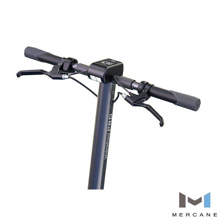 Mercane high quality wide wheel pro 48v 500w dual motor dual disc brake 2-wheel 10cm ultra wide tire folding electric scooter