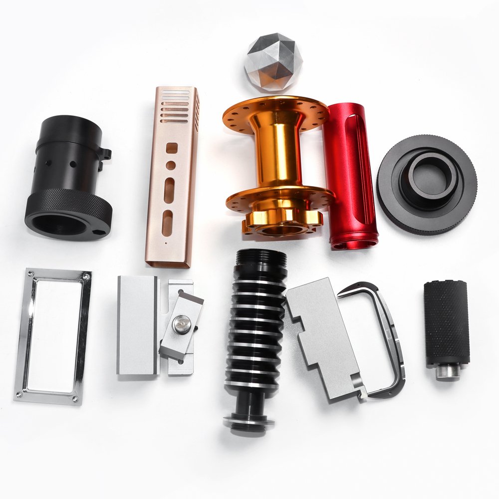 Precision Metal Aluminum Parts Motorcycle Accessories Set Center Custom Service Stainless Cnc Machining