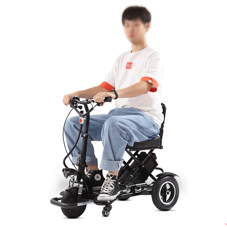 Aluminum Alloy folding Three Wheels Lightweight Electric Mobility Scooter