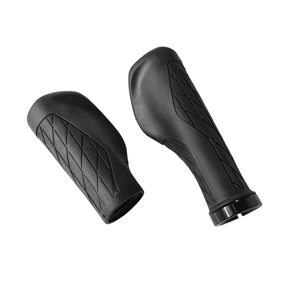 Cycling Accessories Comfortable Long Short Electric Bike Grips Side Opened AT-rubber GEL Material Non-slip MTB Bicycle Grips