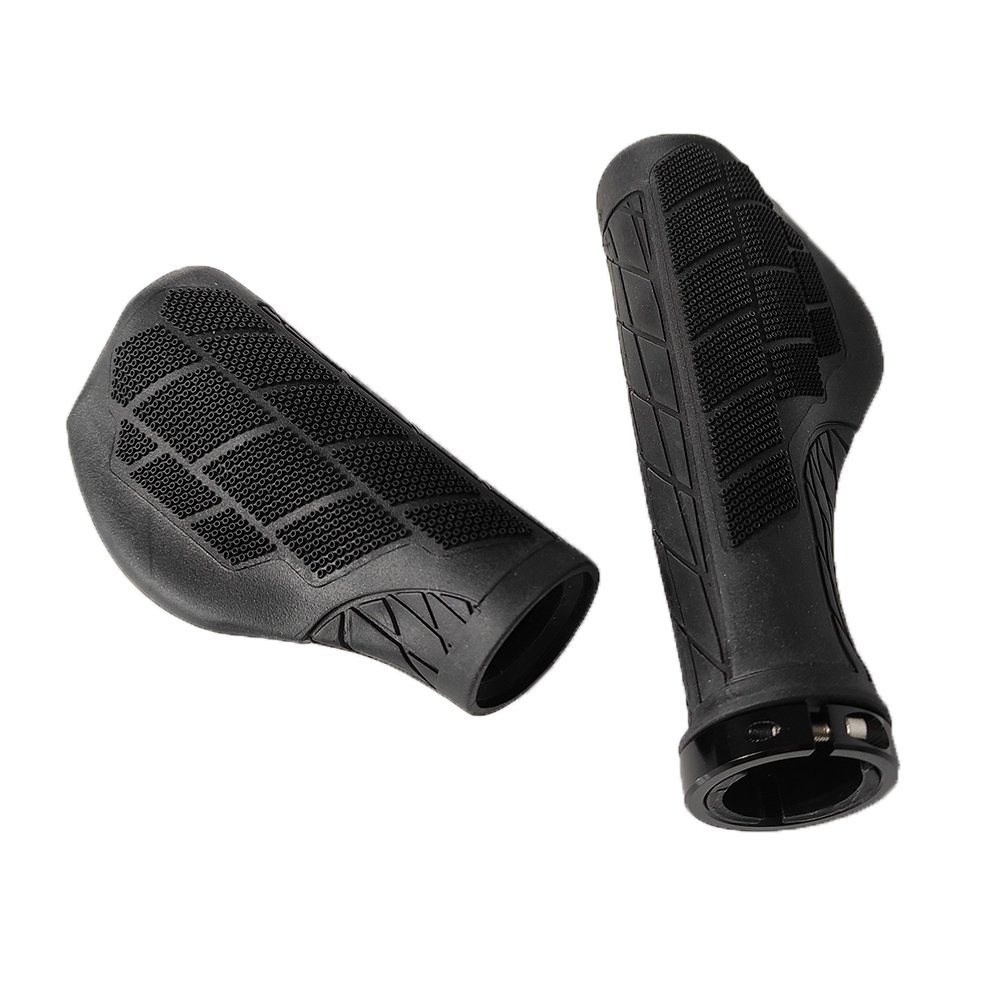 Cycling Accessories Comfortable Long Short Electric Bike Grips Side Opened AT-rubber GEL Material Non-slip MTB Bicycle Grips