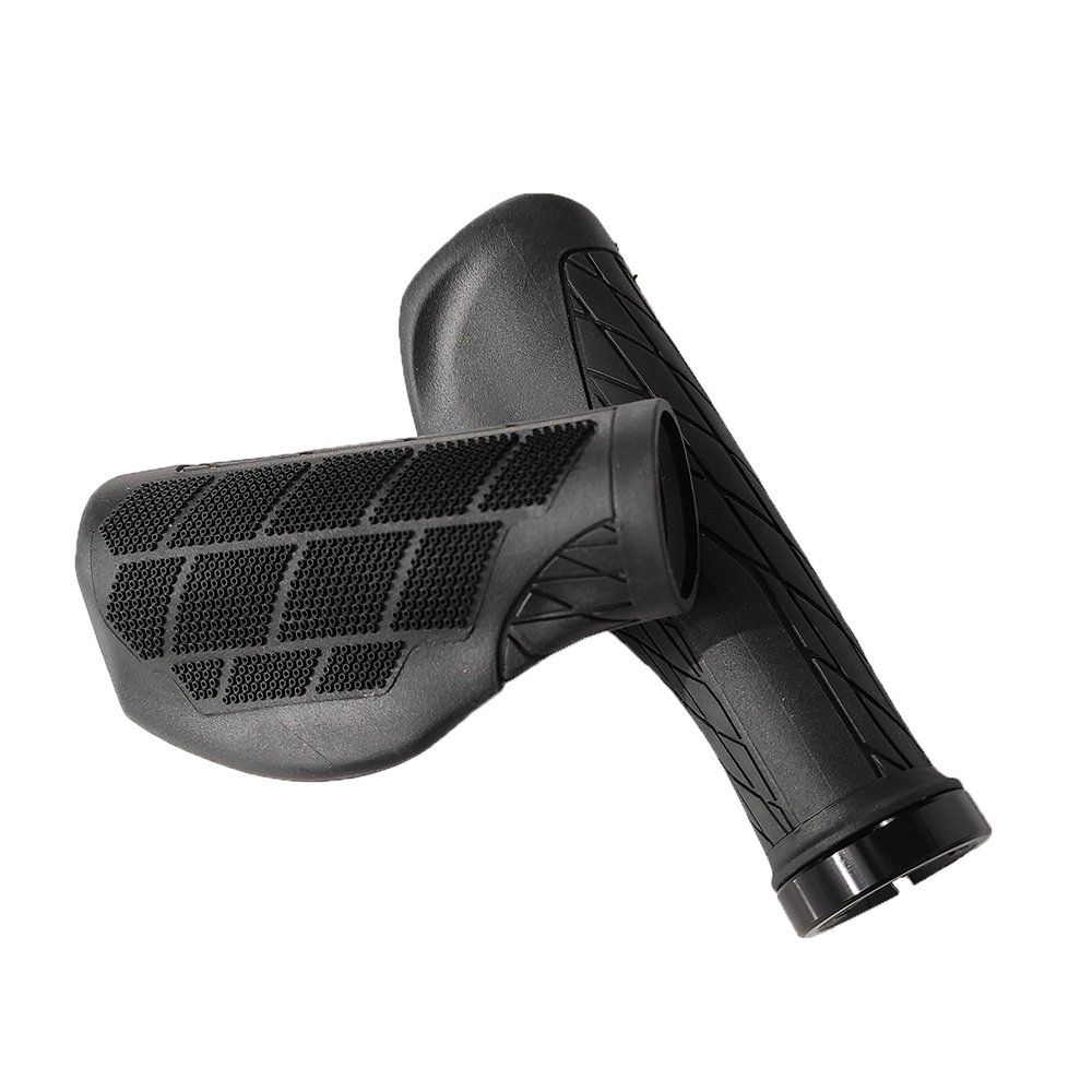 Cycling Accessories Comfortable Long Short Electric Bike Grips Side Opened AT-rubber GEL Material Non-slip MTB Bicycle Grips