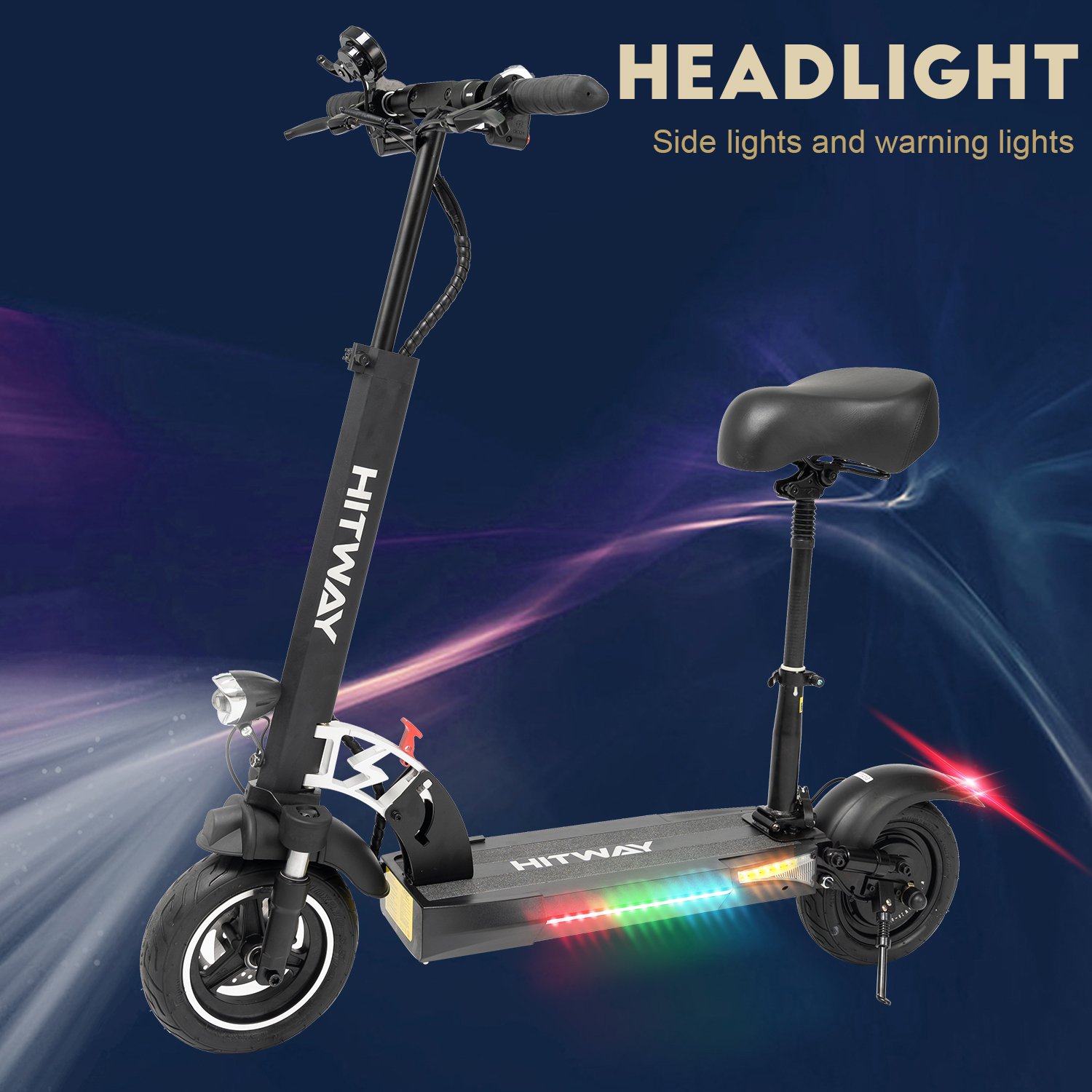 Hot selling hitway e-scooter H5 HB24 USA EU warehouse fastest adult electric scooter with seats options