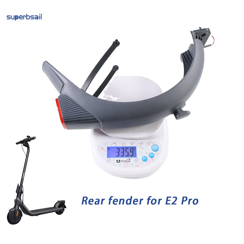 Superbsail Electrical Kick Scooter Spare Parts Accessories Original Rear Fender For E2 Pro Nine Bot E Scooter Mudguard Fenders