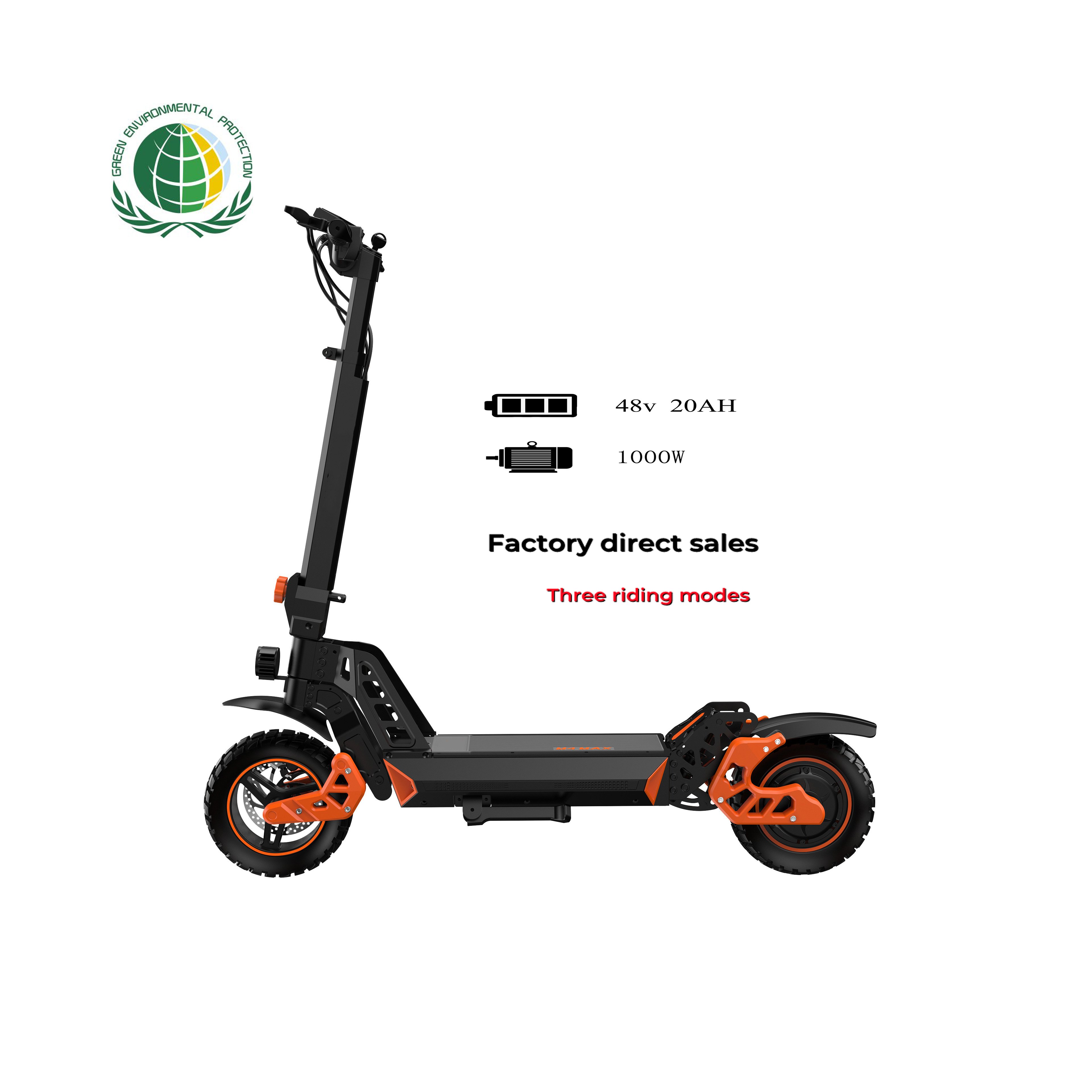 electric cabin scooter with seat 1000W 17.5Ah powerful motor warehouse hot sale scooter