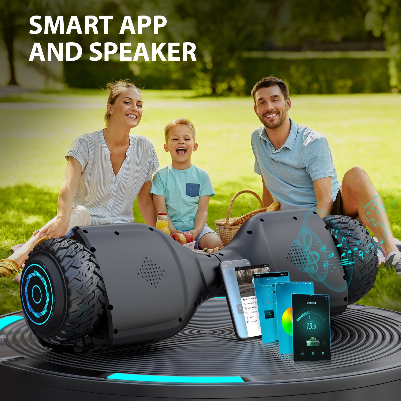 Gyroor Popular 2 Wheels cheap Self Balancing hover board Electric Scooters hoverboards adult kids wholesale
