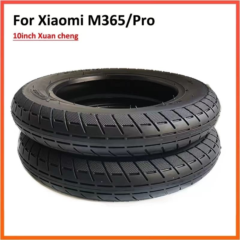 10 Inch Solid Rubber Tires Scooter Electric Parts Escooter Accessories Scooter Outer Tyre With Inner Tube Inflatable Rubber Tyre