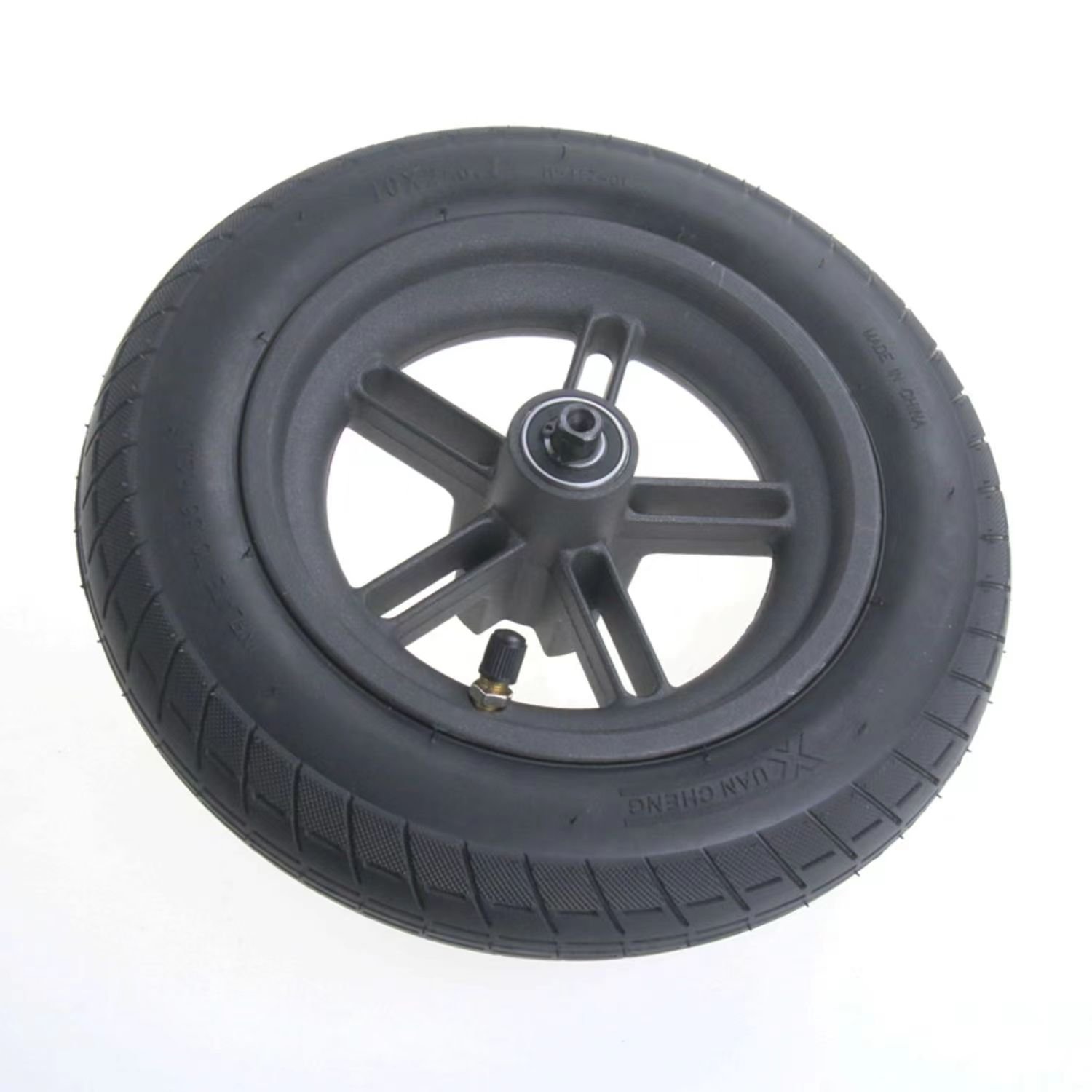 10 Inch Solid Rubber Tires Scooter Electric Parts Escooter Accessories Scooter Outer Tyre With Inner Tube Inflatable Rubber Tyre