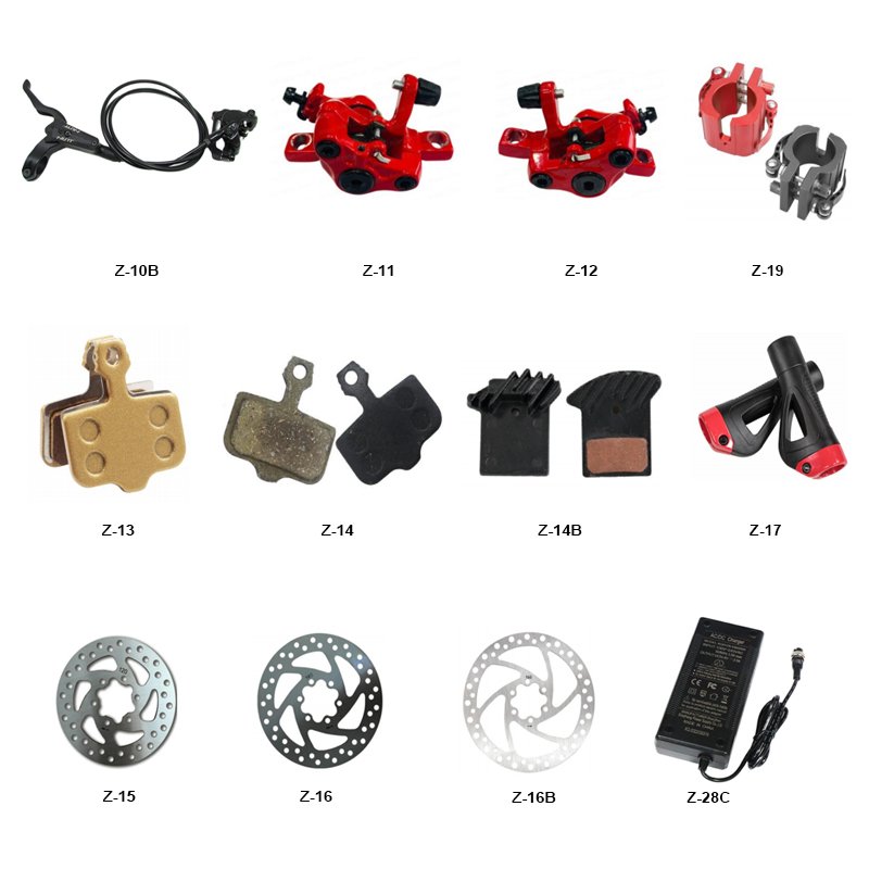 New Image EU Stock Kukirin Xiaomi Ninebot Kugoo Tyre Helmet Bell Light Fender Charger Electric Scooter Spare Parts Accessories