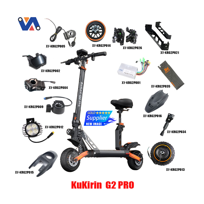 New Image EU Stock Kukirin Xiaomi Ninebot Kugoo Tyre Helmet Bell Light Fender Charger Electric Scooter Spare Parts Accessories