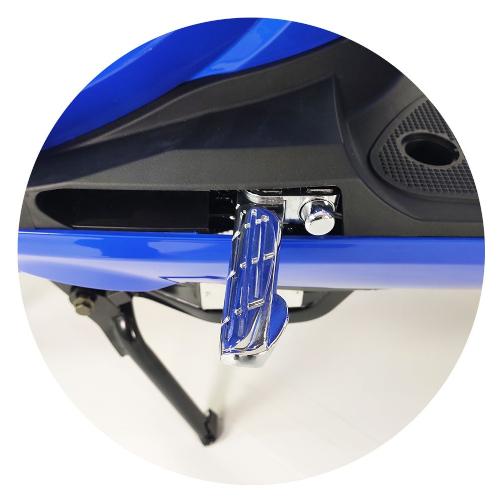 Long Range Powerful 4000w 72v Electric Scooter With Removable Lithium Battery