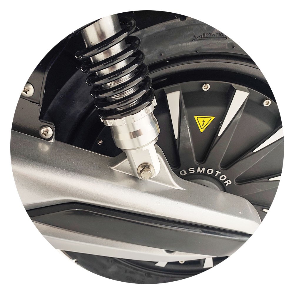 Long Range Powerful 4000w 72v Electric Scooter With Removable Lithium Battery