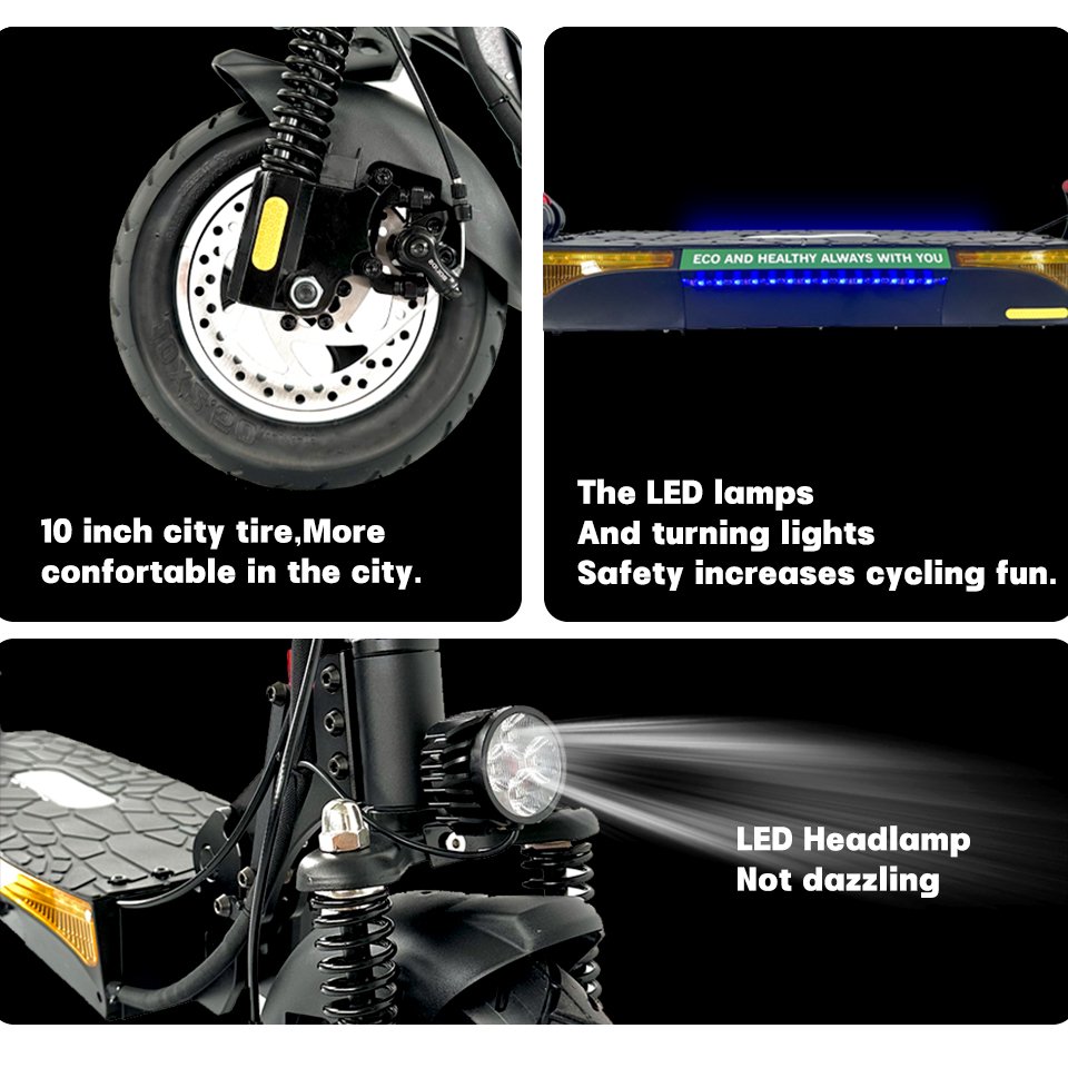 EU UK European US Warehouse 500W 800W Patinetes Electric Electric Scooters