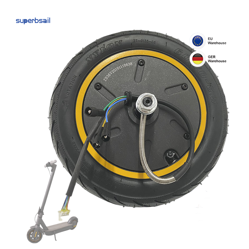 Superbsail Engine For Nine-bot MAX G30 G30D KickScooter Electric Scooter Wheel Hub Motor Tires Assembly Kit Part 350w Hub Motor