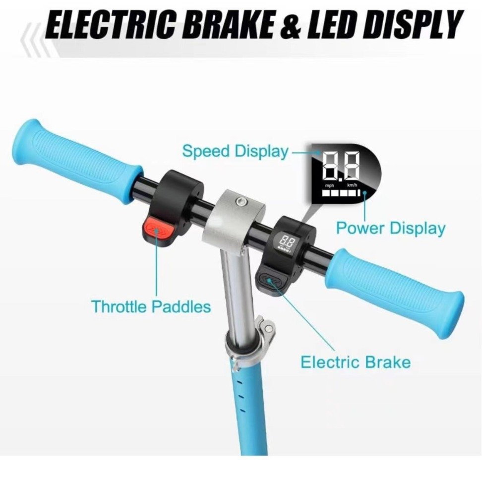 wholesale 24v kids' scooters foldable two-wheeled kick electric scooters