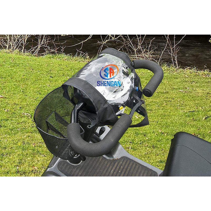 Mobility Scooter Waterproof Panel Cover Control Black Tiller Top Protect Fitted
