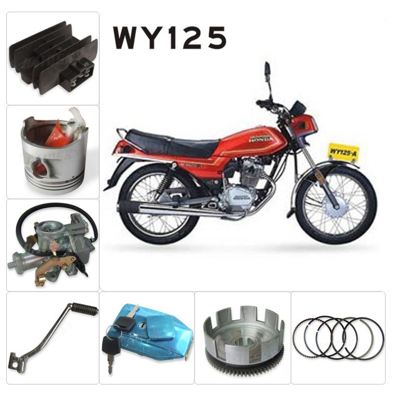Motorcycle parts accessories for Honda XR 250 spare parts side cover headlight tail light cdi speedometer cylinder carburetor