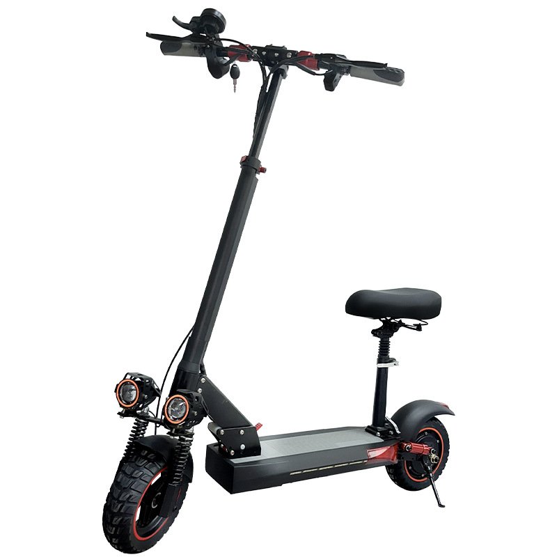 50KM Long Range 45KM/H High Speed Intelligent Fast Electric Scooter Fat Tyre 10Inch 500W Electric Scooter for Adults