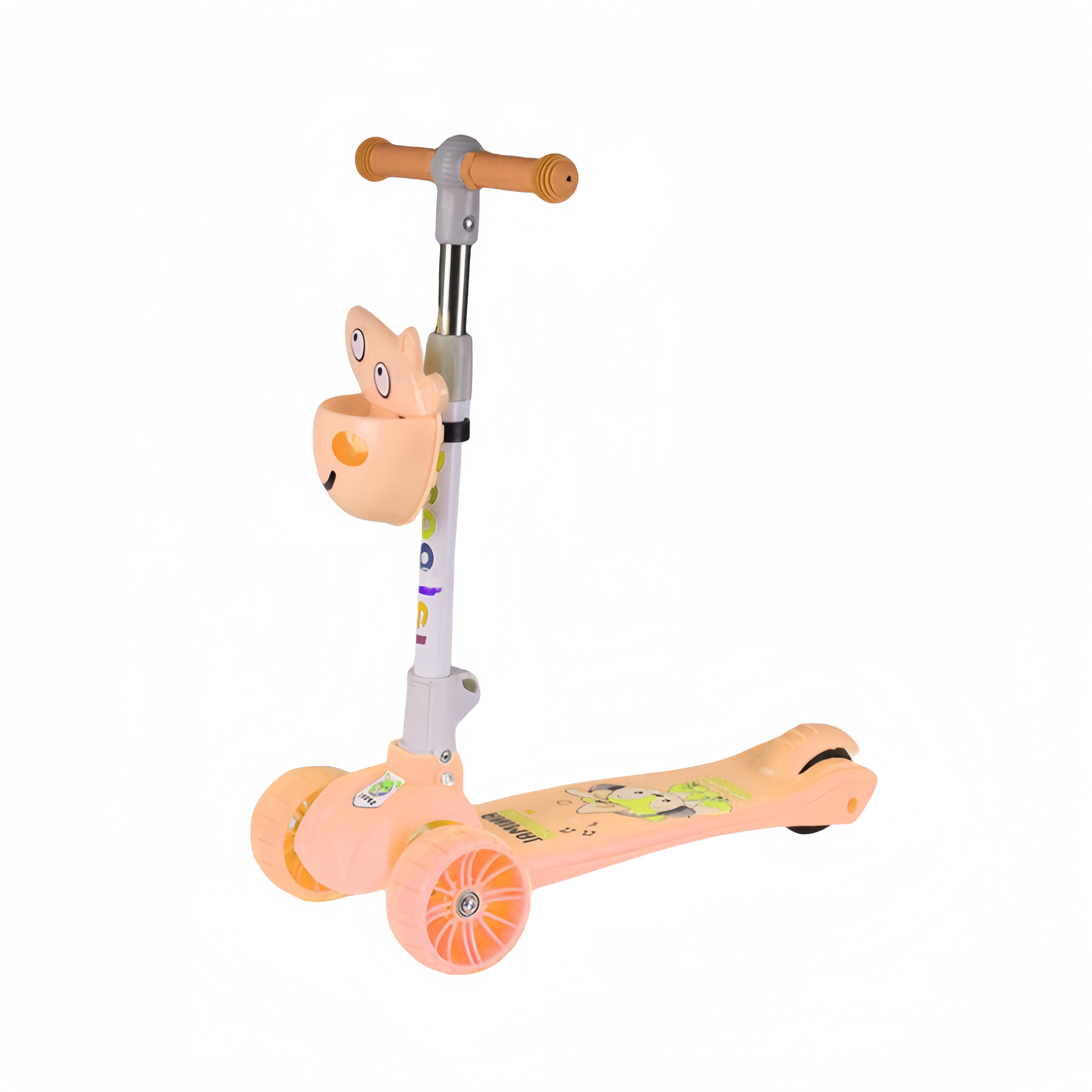 Warehouse Dropshipping Foldable Electric Scooter for Kids Stand Children's Baby Three-Wheeled Device for Ages 6-8 Years