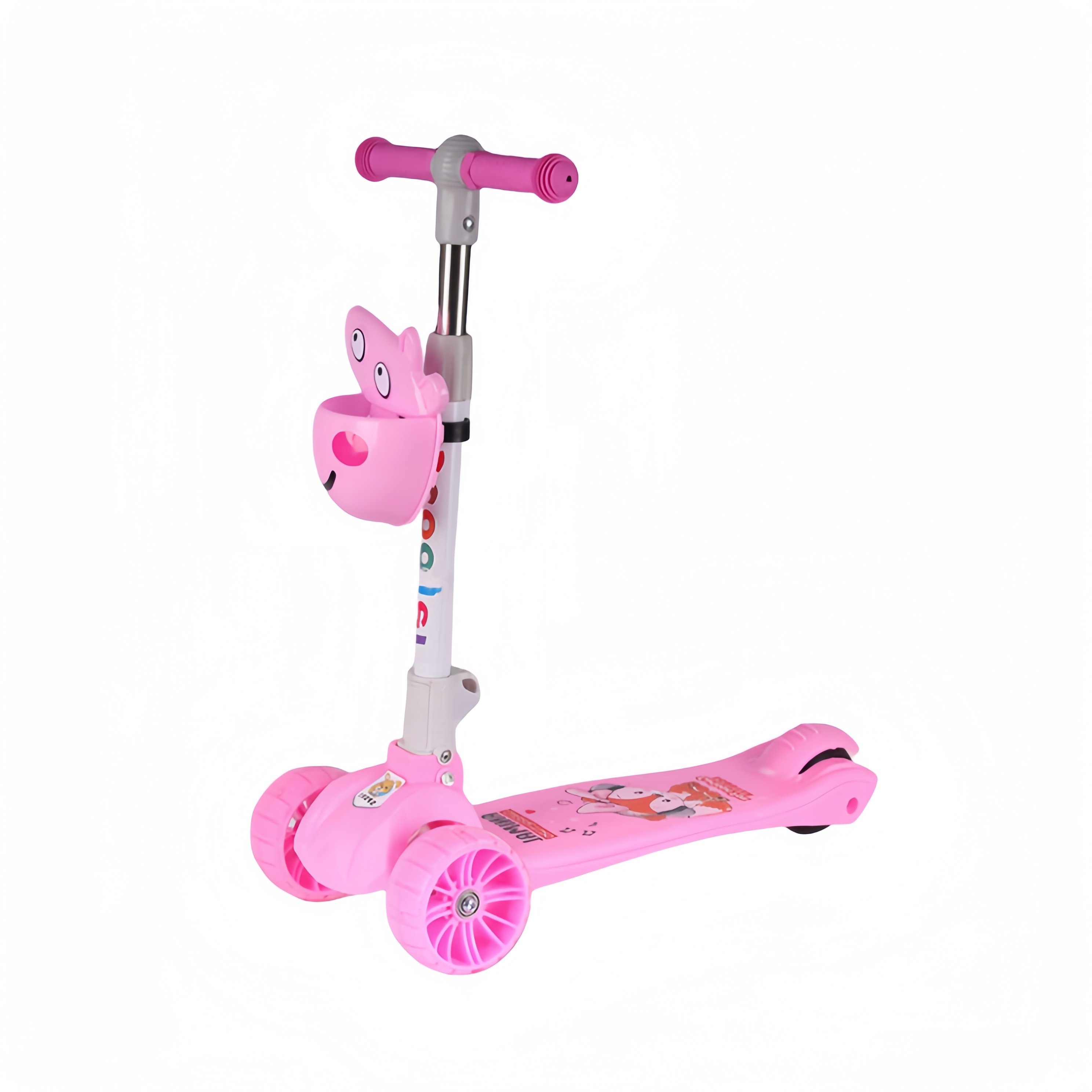 Warehouse Dropshipping Foldable Electric Scooter for Kids Stand Children's Baby Three-Wheeled Device for Ages 6-8 Years