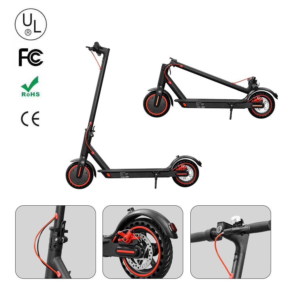 HEZZO EU US Warehouse Drop Shipping 8.5inch 350w 10.4ah Cheap FOLD Escooter Xiomi electric scooter Adult Kick Scooter With Bag