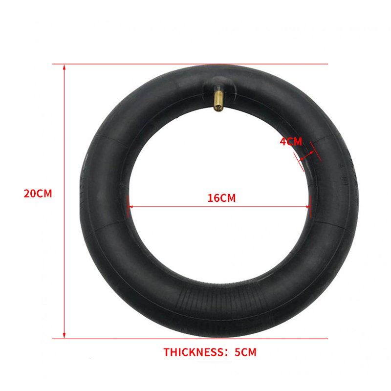 8.5 Inch Electric Scooter Accessories Reinforced 8.5*2 Rubber Inner Tube with Straight Valve