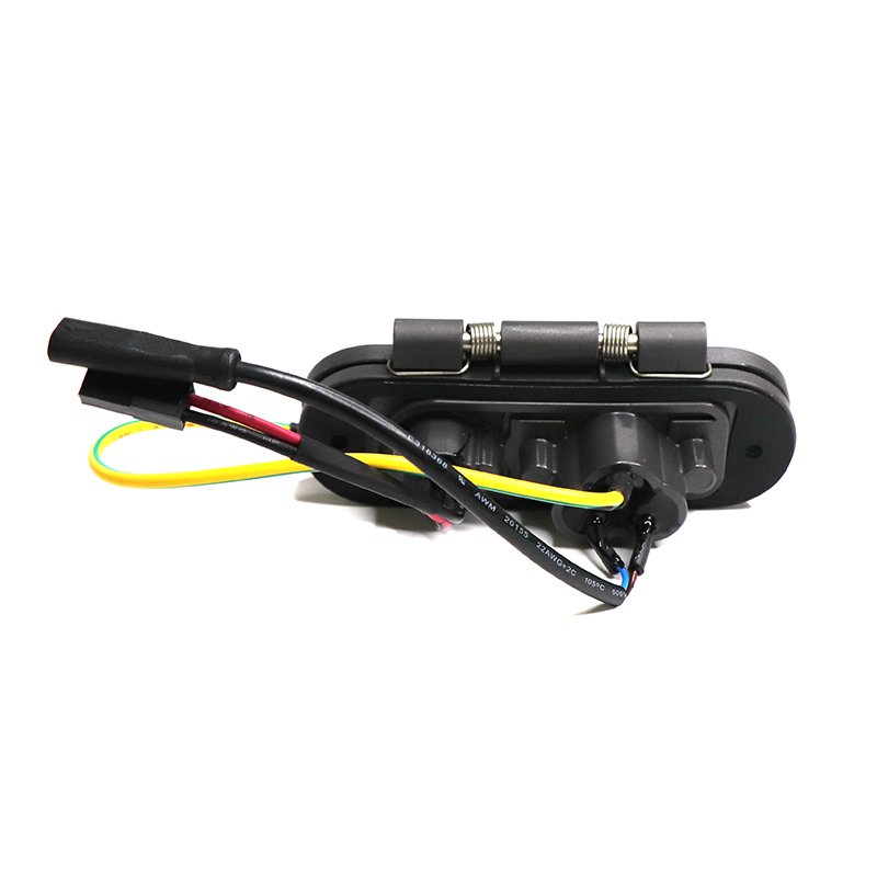 New Image Charing Port Base Part For MAX G30 KickScooter E Electric Scooter Charing Port Base Power Supply Accessory