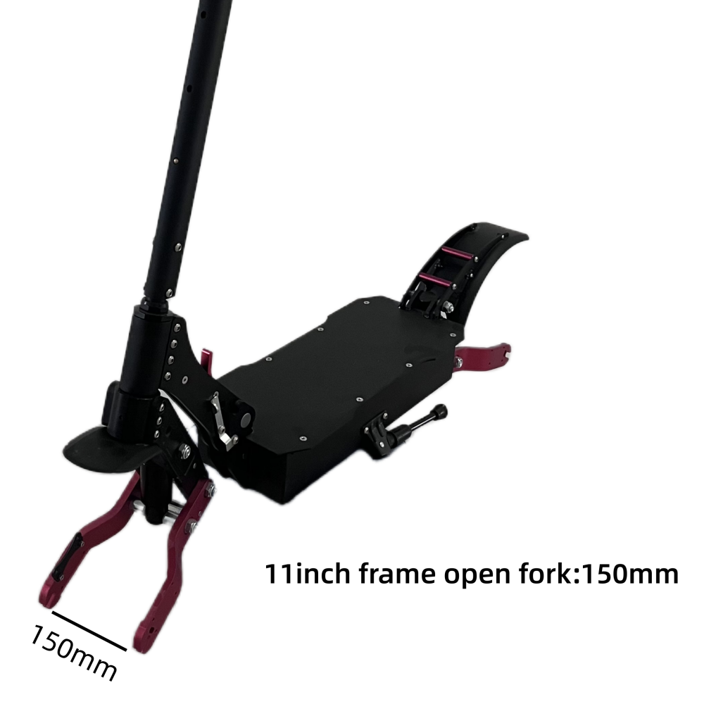 2023 new frame 60V 5600W 11inch electric scooter body frame foldable aluminium alloy material for sale