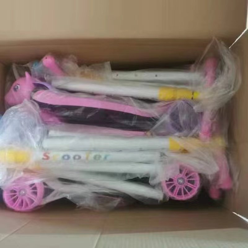 High-Quality Kids Scooter Adjustable Handlebar Lightweight Foldable Frame Safe Non Slip Deck Smooth Ride