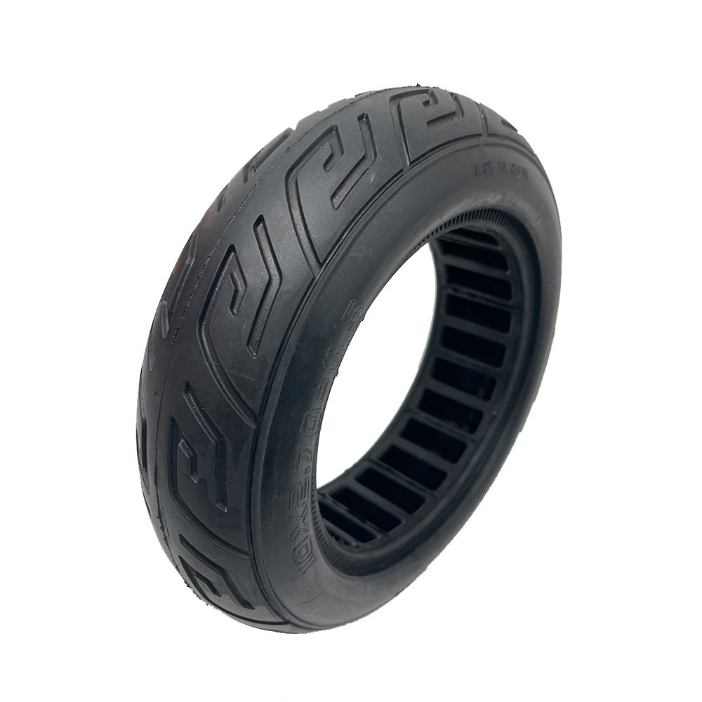 10x2.70-6.5 Solid Tire 70/65-6.5 Non-pneumatic Tyre High Elastic Hollow Tire for Electric Scooter Parts