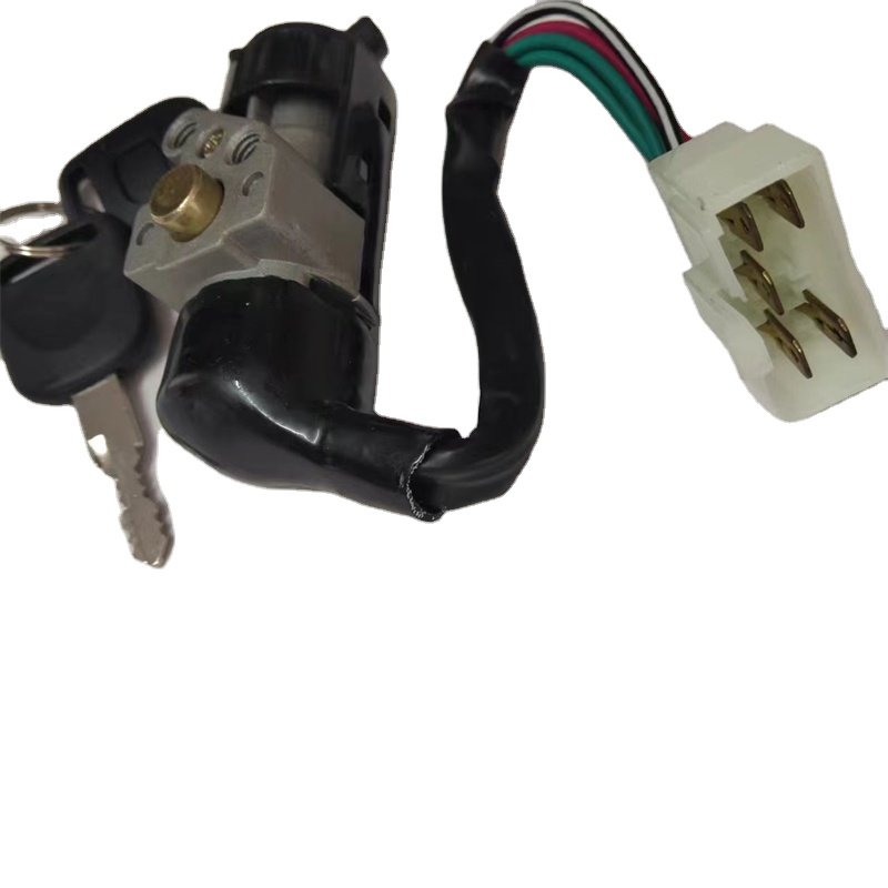Direct sale original quality motorcycle ignition switch key 110 125CC power start switch for GY6 scooter