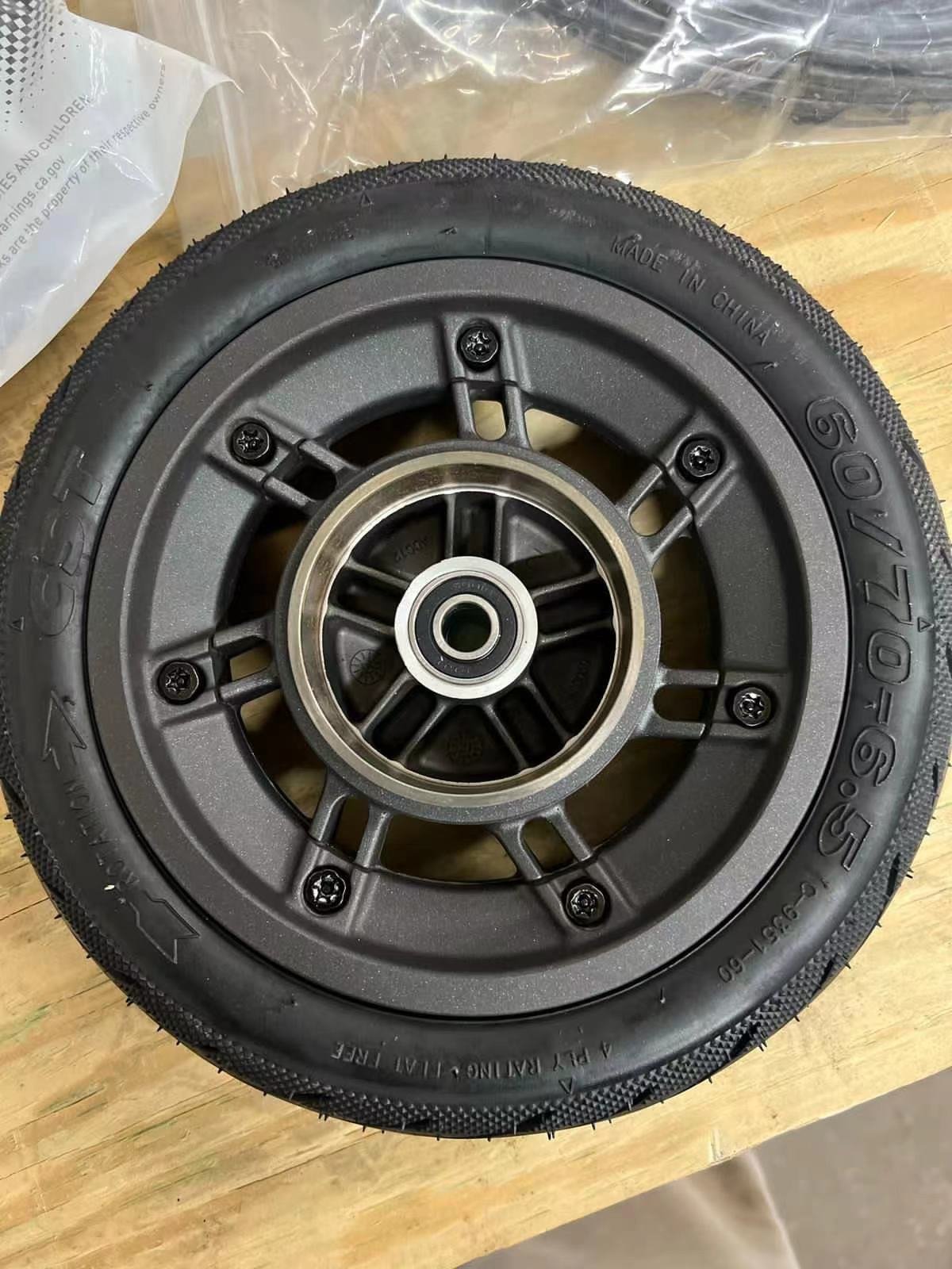 Original Ninebot MAX Plus Front wheel Original spare parts of ninebot max plus shared scooter accessory