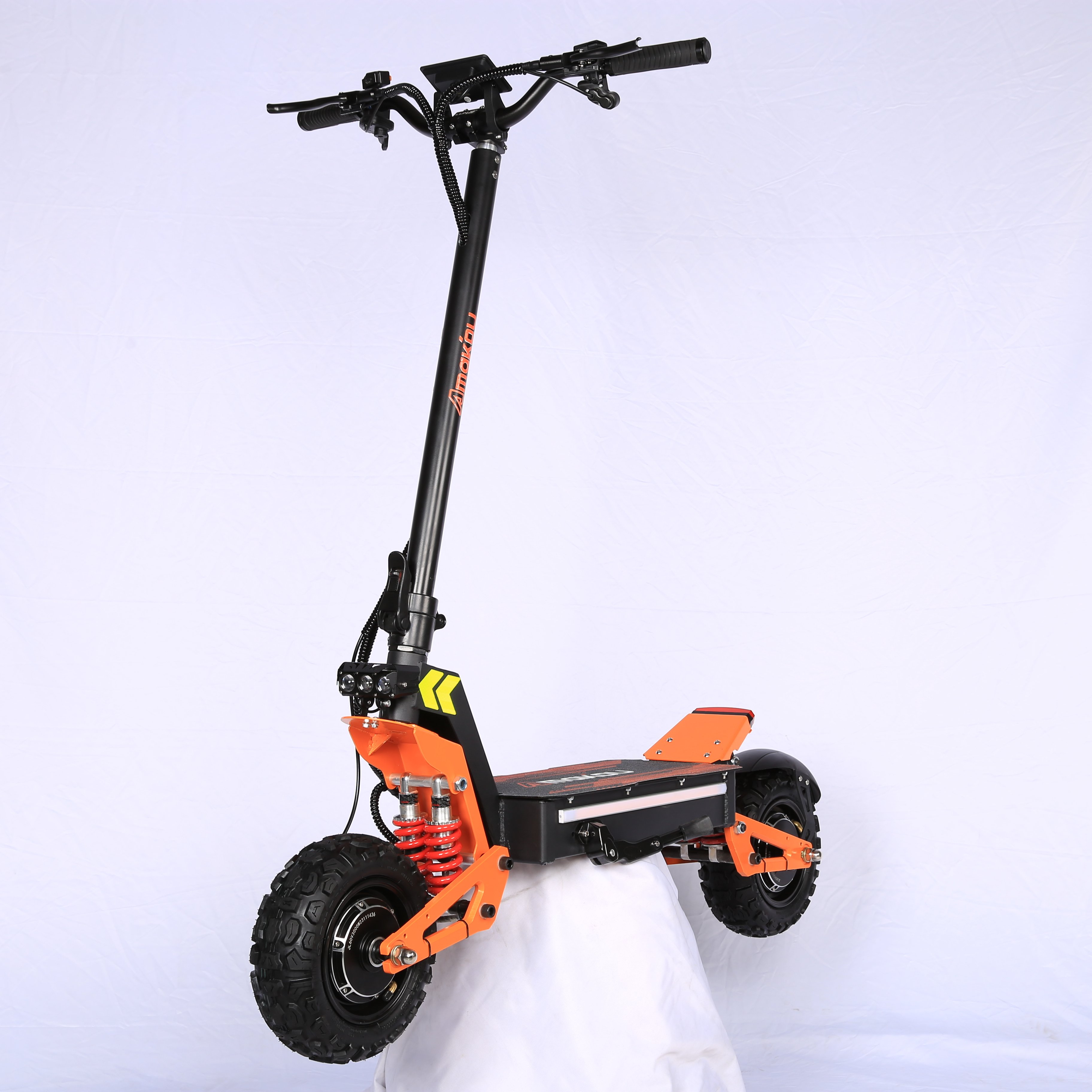 Wholesale Ausom Leopard 14 Inch 2 Wheels 600w Adult Folding Electric Scooter Mobility E-scooter with Front and Rear Suspension