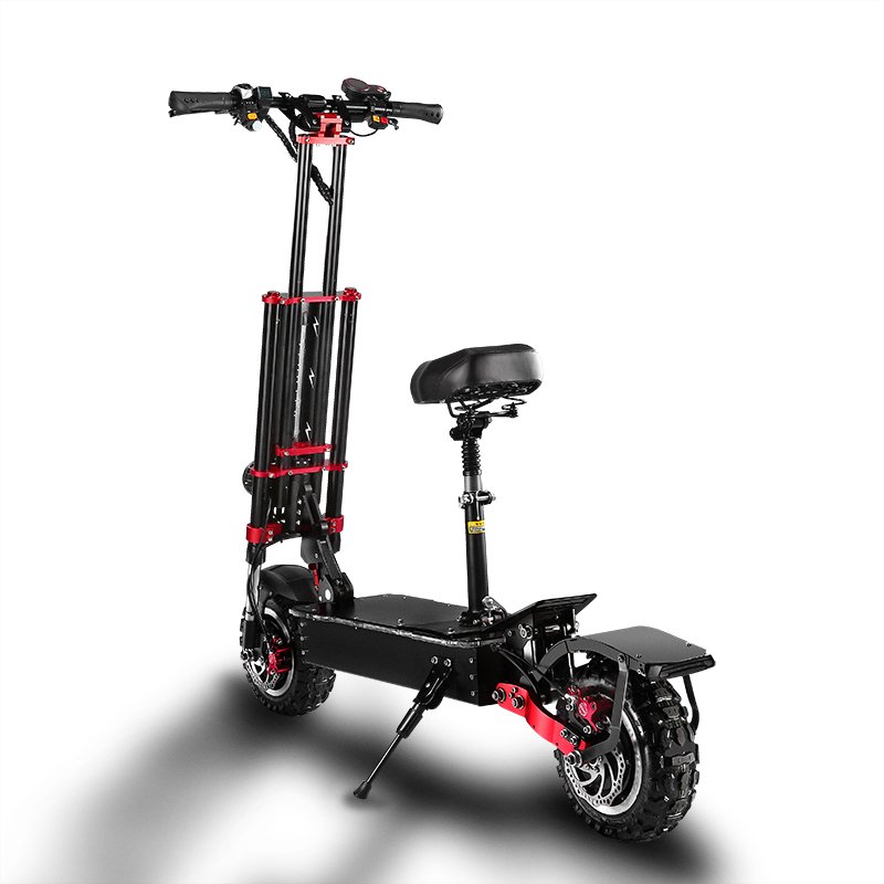 New Design Offroad Adult Electro Scooter 11 Inch 2800w Foldable Dual Motor Electric Scooter With Seat
