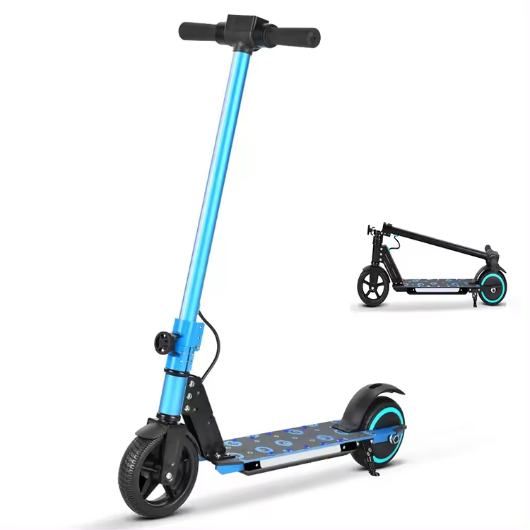 2024 New Hot sell cheapest factory price children electric scooter130W Electric Scooters For 6-15 years teegnager