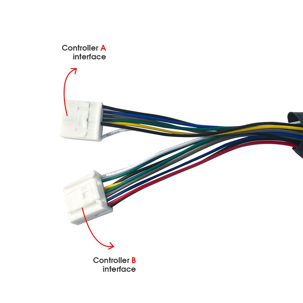 YunLi Upgrade 60V 45A Controller Display Accelerator for FLJ 13inch Dual Motors 3200W Electric Scooter Meter Instrumentation
