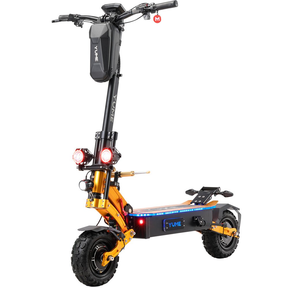 YUME X11+ Best Selling 60v 6000w 5600w dual motor electric scooter 11 inch fat tire e scooter foldable for adult