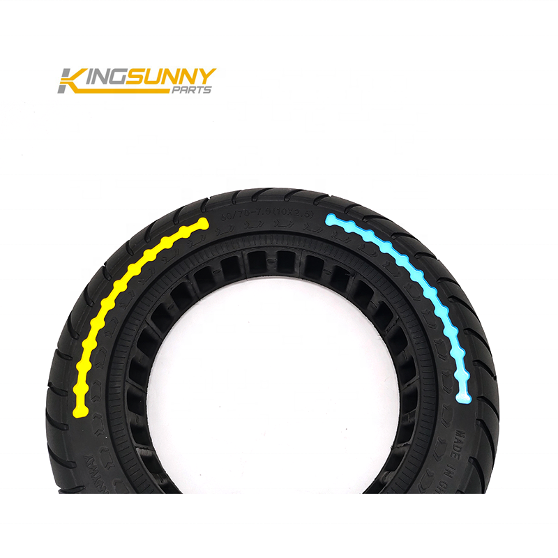 10 inch E-Scooter Tubeless Tire Rubber Road Solid Honeycomb Tyre 60/70-7.0 for Xiaomi MI4 Pro scooter Parts