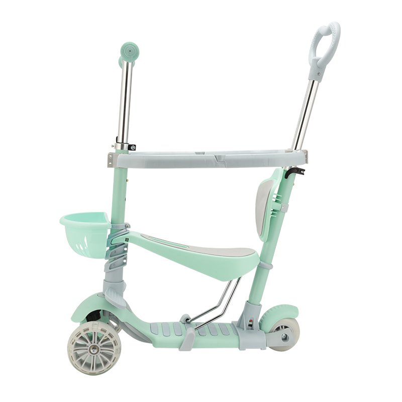 Scooter Kids 3 Wheel Scooter Kick Scooters For 2-14 Years With Adjustable Seat And Handle For Toddler Child