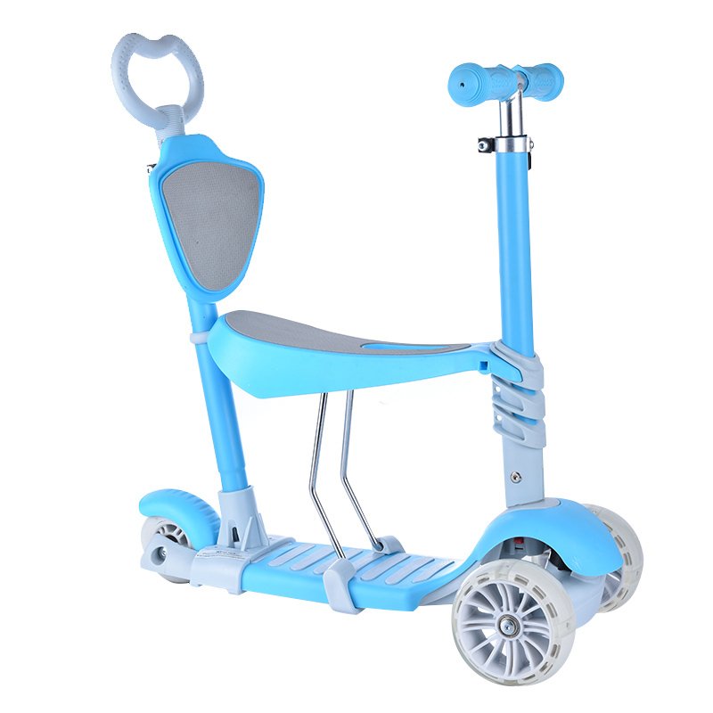 Scooter Kids 3 Wheel Scooter Kick Scooters For 2-14 Years With Adjustable Seat And Handle For Toddler Child