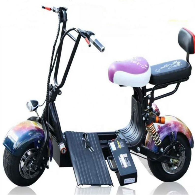 YIDE 10Inch 60V 2000W 3000W Big Tyre Self Balancing Electric Scooter / Electric Fat Tire Bike / Chopper Style Citycoco For Adult