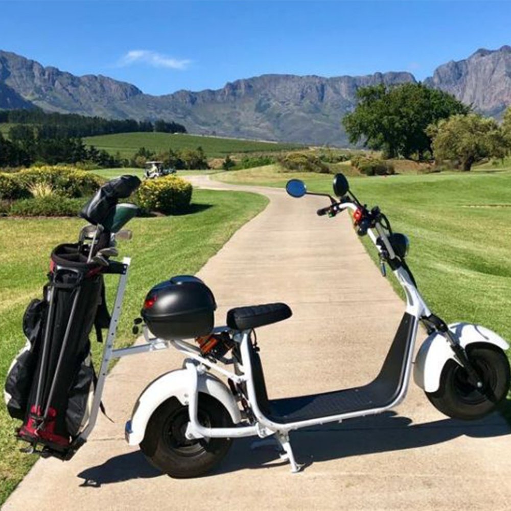 2022 EEC Mopeds For Adults Scooter 60V 20Ah Electric Golf Scooters Electric Scooter Citycoco 1500W