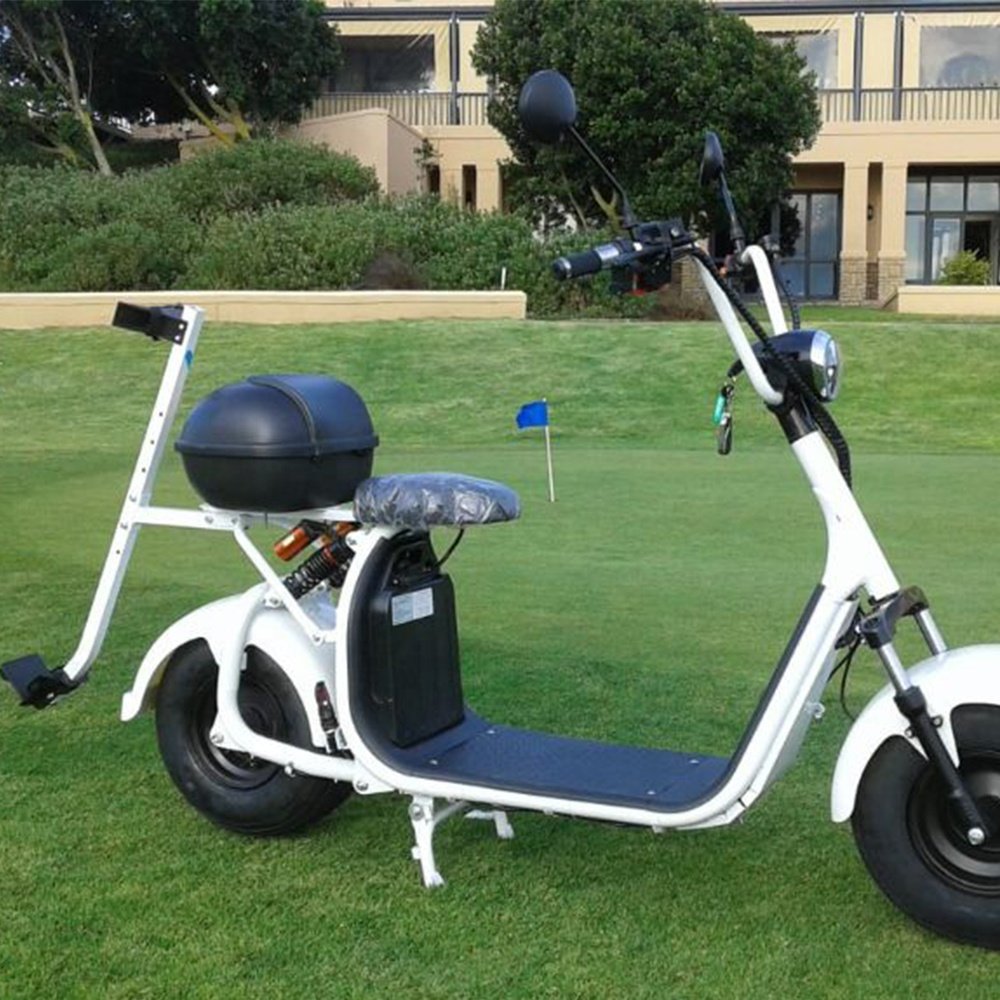 2022 EEC Mopeds For Adults Scooter 60V 20Ah Electric Golf Scooters Electric Scooter Citycoco 1500W