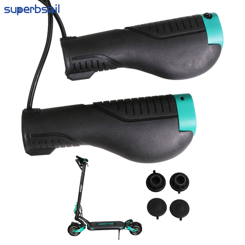 Superbsail Original VSETTt Grips With Turn Signal Cable For VSETT9+ Electric Scooter Grip Handle Spare Parts