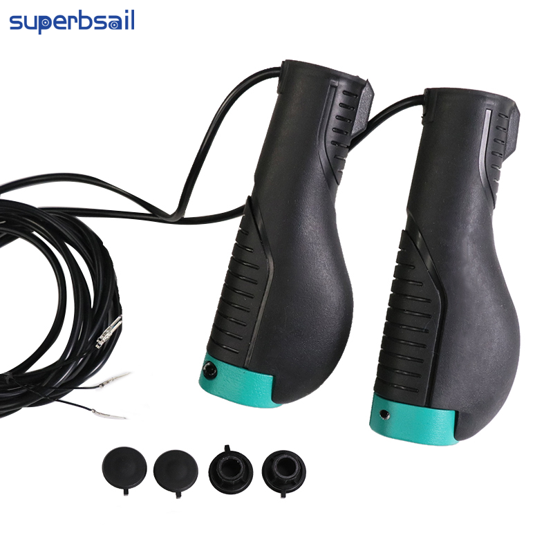 Superbsail Original VSETTt Grips With Turn Signal Cable For VSETT9+ Electric Scooter Grip Handle Spare Parts